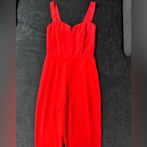 H&M Red Jumpsuit. Worn twice. Size 8. Runs tight.
